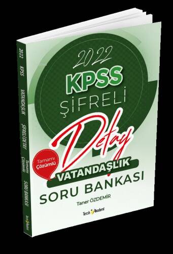 Kpss Şifreli Detay Vatandaşlık Tamamı Çözümlü Soru Bankası - 1