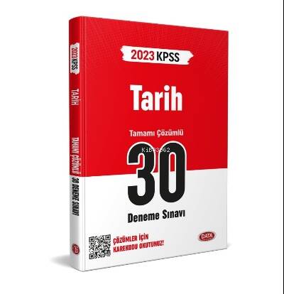 KPSS Tarih 30 Deneme Sınavı Karekod Çözümlü - 1