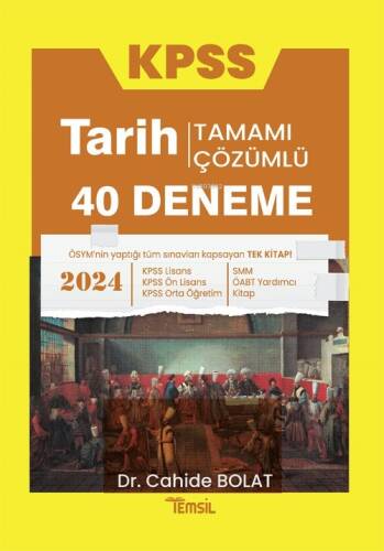 KPSS Tarih 40 Deneme Tamamı Çözümlü - 1