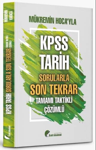 KPSS Tarih Full Tekrar Soru Avı 101 Soru Bankası Çözümlü - 1