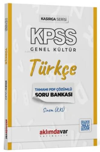 KPSS Türkçe Kasırga Soru Bankası PDF Çözümlü - 1