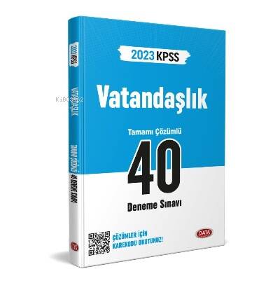 KPSS Vatandaşlık 40 Deneme Sınavı Karekod Çözümlü - 1