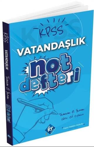 KPSS Vatandaşlık El Yazısı Konu Anlatım Defteri - 1