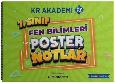 Kr Akademi 7. Sınıf Fen Bilimleri Poster Notlar - 1