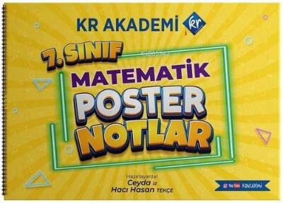 Kr Akademi 7. Sınıf Matematik Poster Notlar - 1