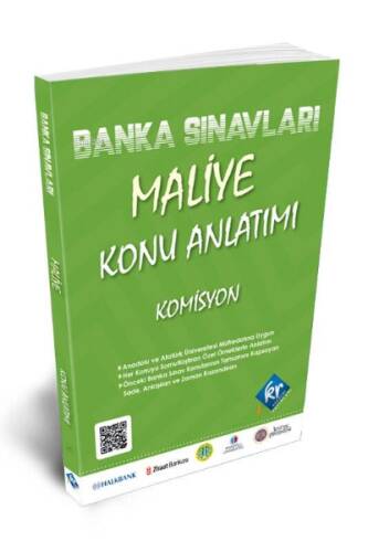 Kr Akademi Banka Sınavları Maliye Konu Anlatımı Kitabı - 1