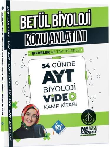 Kr Akademi Biyoloji Konu Anlatımı 54 Günde AYT Biyoloji Video Kamp Kitabı - 1