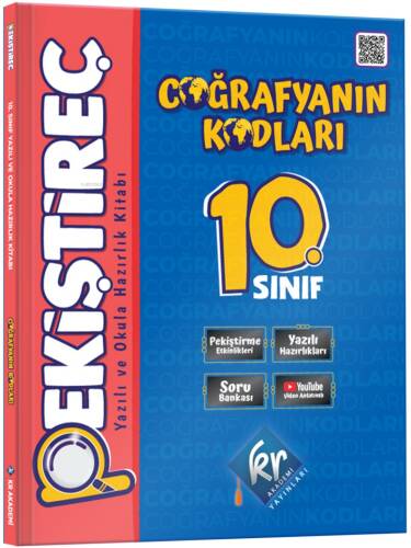 Kr Akademi Coğrafyanın Kodları 10. Sınıf Coğrafya Pekiştireç Yazılı ve Okula Hazırlık Kitabı - 1