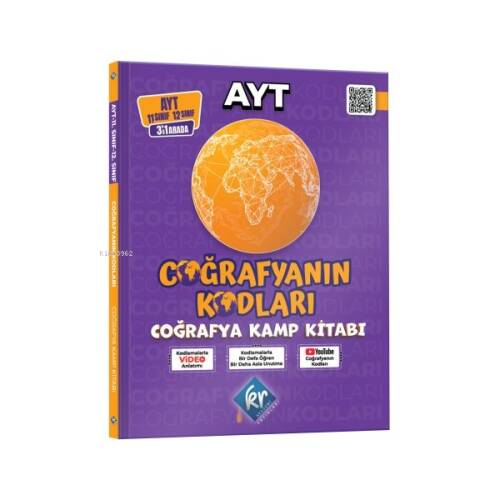 Kr Akademi Coğrafyanın Kodları AYT Coğrafya Kamp Kitabı - 1