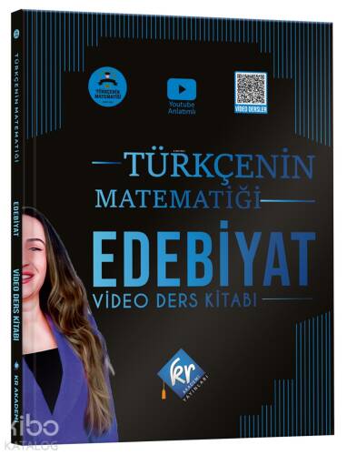 Kr Akademi Gamze Hoca Türkçenin Matematiği 55 Günde AYT Edebiyat Video Ders Kitabı - 1