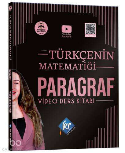 Kr Akademi Gamze Hoca Türkçenin Matematiği Paragraf Video Ders Kitabı - 1