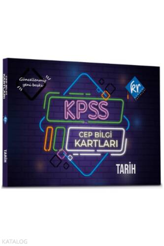 KR Akademi KPSS Tarih Cep Bilgi Kartları - 1