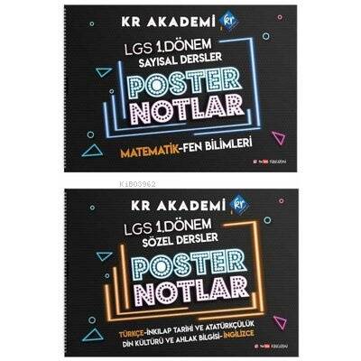 Kr Akademi LGS 1. Dönem Poster Notlar Seti - 1