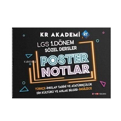 Kr Akademi LGS 1. Dönem Sözel Bölüm Poster Notlar - 1