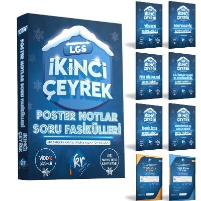 Kr Akademi LGS İkinci Çeyrek Poster Notlar Soru Fasikülleri (2. Çeyrek) - 1