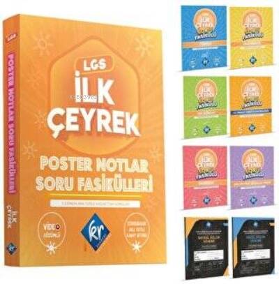 Kr Akademi LGS İlk Çeyrek Poster Notlar Soru Fasikülleri (1. Çeyrek) - 1