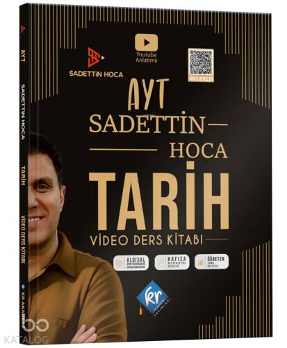 Kr Akademi Sadettin Hoca AYT Tarih Video Ders Kitabı - 1