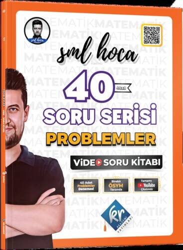 Kr Akademi SML Hoca 40 Soru Serisi Problemler Video Soru Kitabı - 1