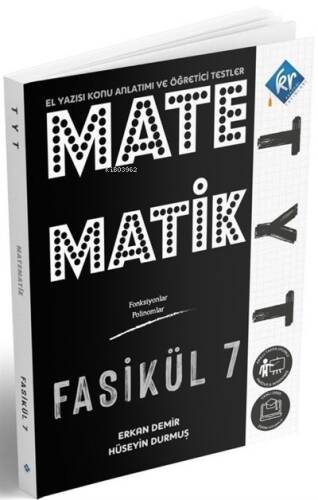 Kr Akademi TYT Matematik El Yazısı Konu Anlatımı 7. Fasikül - 1