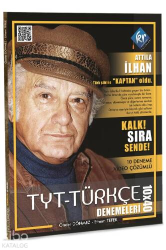KR Akademi Yayınları Önder Hoca & Ethem Hoca TYT Türkçe Video Çözümlü 10x40 Denemeleri - 1