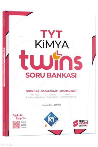 KR Akademi Yayınları TYT Twins Kimya Soru Bankası - 1