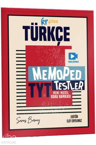 KR Plus TYT Türkçe Memoped Testler - 1