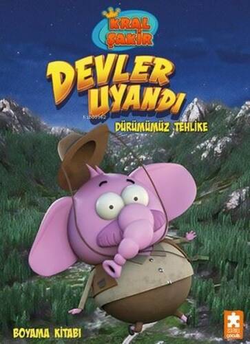 Kral Şakir Devler Uyandı - Dürümümüz Tehlike - Boyama Kitabı - 1