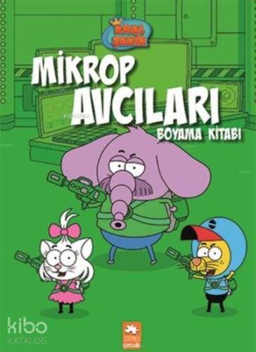 Kral Şakir Mikrop Avcıları Boyama Kitabı - 1