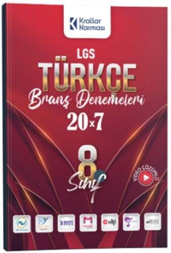 Krallar Karması 8. Sınıf LGS Türkçe 20 x 7 Branş Denemeleri - 1