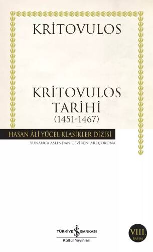 Kritovulos Tarihi (1451-1467) - 1