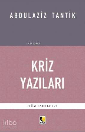 Kriz Yazıları - 1