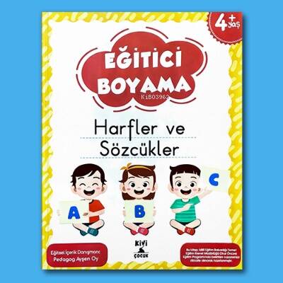 Ktb Kivi Eğitici Boyama Harfler Ve Sözcükler Kivi Çocuk Yayınları - 1