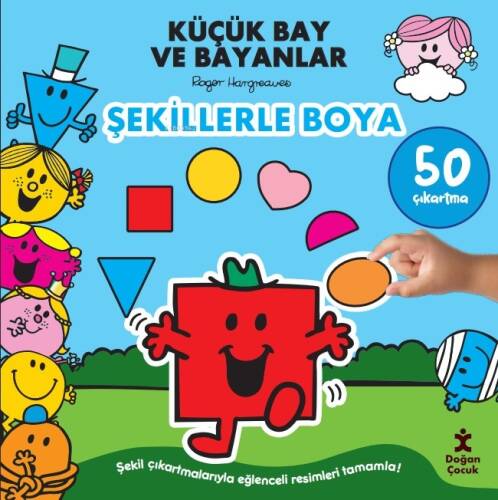 Küçük Bay Ve Bayanlar Şekillerle Boya - 1