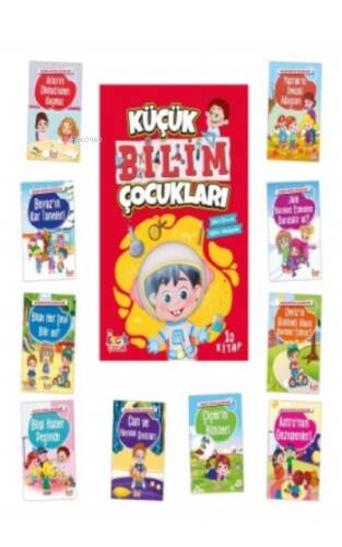 Küçük Bilim Çocukları (10 Kitap) /Bıcırık - 1