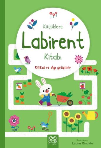 Küçüklere Labirent Kitabı;Dikkat ve Algı Geliştirir - 1