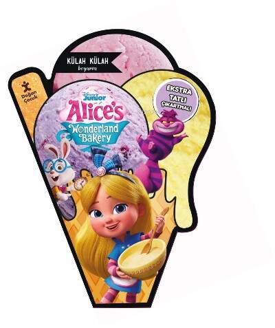 Külah Külah Boyama Disney Alice'nin Harikalar Pastanesi - 1