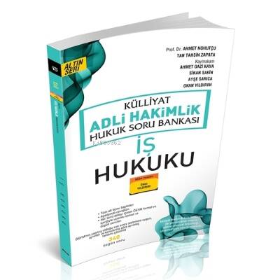 Külliyat İş Hukuku Soru Bankası Adli Hakimlik - 1