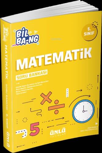 Kültür 5.Sınıf Bil Ba-Ng Matematik Soru Bankası - 1