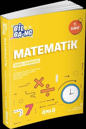 Kültür 7. Sınıf Bil Ba-Ng Matematik Soru Bankası - 1