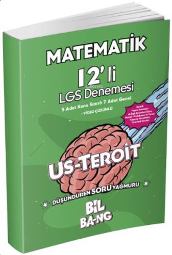 Kültür 8.Sınıf Us Teroit 12 li Matematik Lgs Denemesi - 1