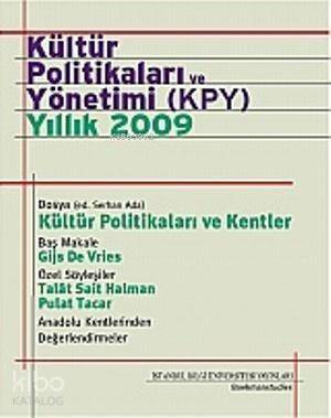 Kültür Politikaları ve Yönetimi (KPY) - Yıllık 2009 - 1