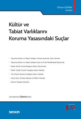 Kültür ve Tabiat Varlıklarını Koruma Yasasındaki Suçlar - 1