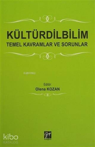 Kültürdilbilim Temel Kavramlar ve Sorunlar - 1