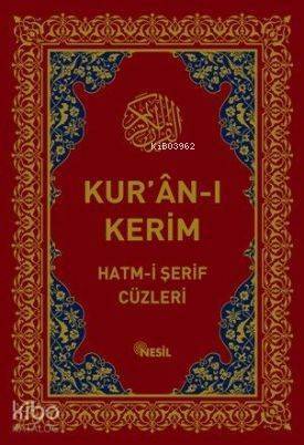 Kur'an-ı Kerim Hatm-i Şerif Cüzleri (Kutulu) - 1