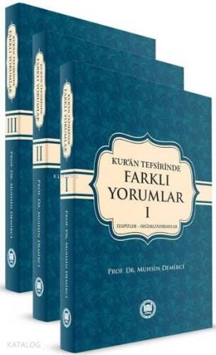 Kur'an Tefsirinde Farklı Yorumlar (3 Cilt Takım) - 1