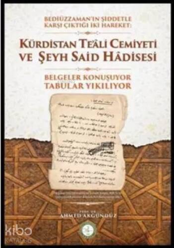 Kürdistan Te'ali Cemiyeti ve Şeyh Said Hadisesi - 1