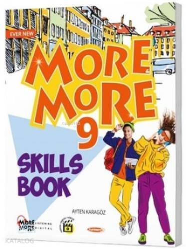 Kurmay ELT Yayınları More and More English 9 Skills Book - 1