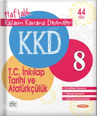 Kurmay T.C.İnkılap Tarihi Ve Atatürkçülük Haftalık Kazanım Kavrama Denemeleri (44 Fasikül) - 1