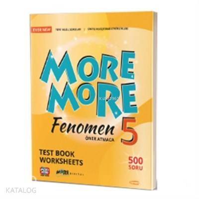 Kurmay Yayınevi 5.Sınıf More & More Englısh Fenomen Test Book - 1