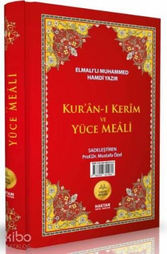 Kur'ân-ı Kerîm ve Yüce Meâli (Kod:H-6, Cami Boy) - 1